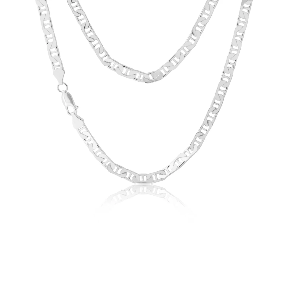 50cm Sterling Silver 150 Gauge Anchor Chain