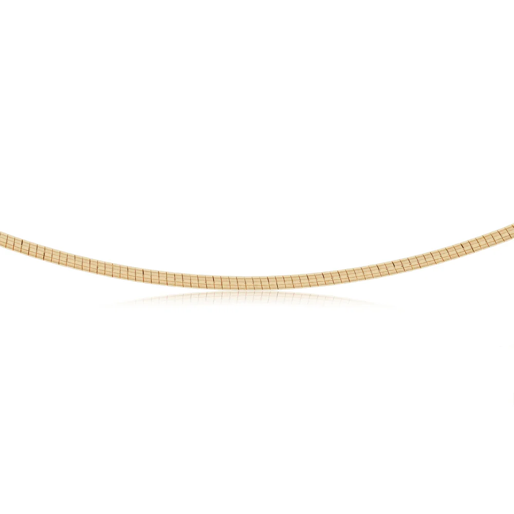 9ct Yellow Gold 45cm Omega Chain - Image 2