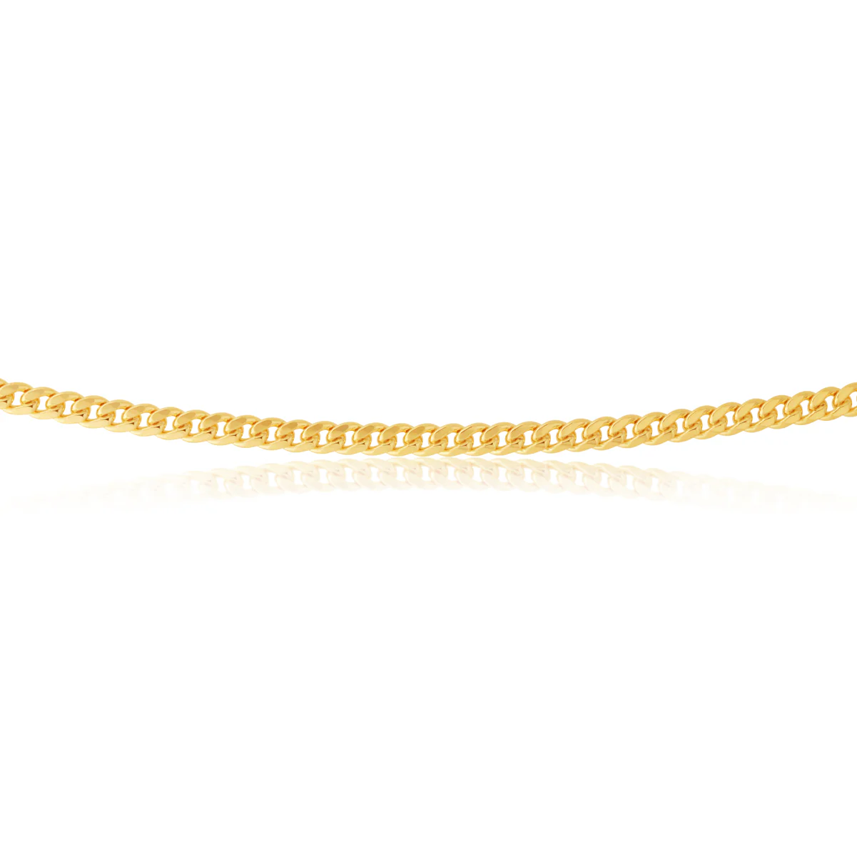 9ct Yellow Gold Filled 50cm Curb Chain - Image 2