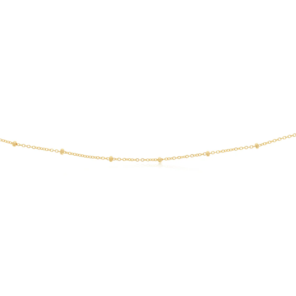 9ct Yellow Gold Fine 45cm Chain - Image 2