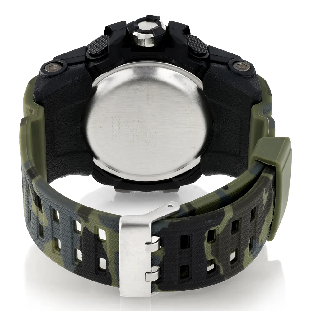 Active Pro 1545D Digital Camo Green Sports Watch - Image 2
