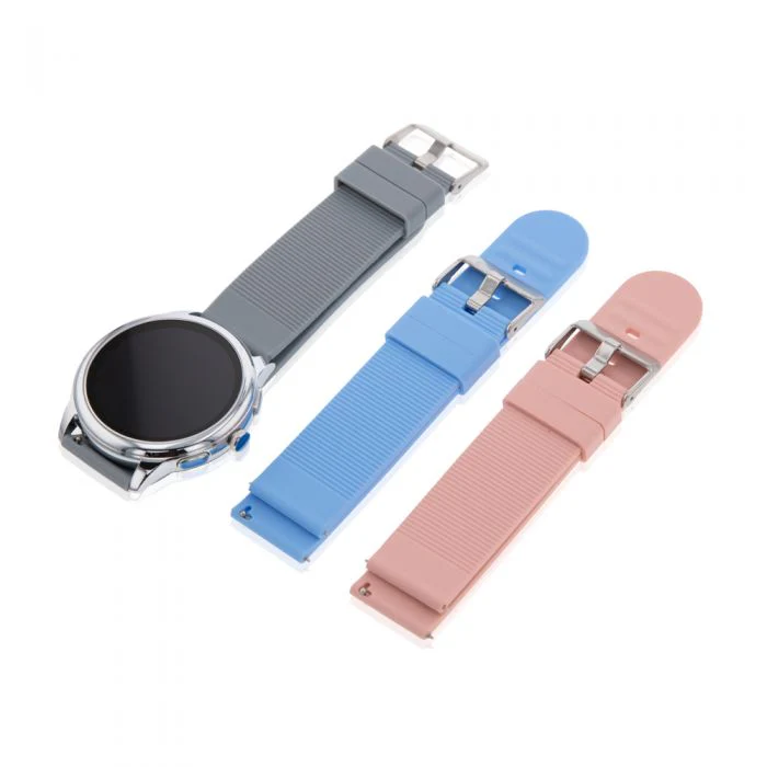 Active Pro Call+ Connect Smart Watch Box Set with 3 Band Options Silver - Image 8