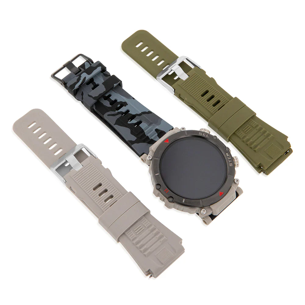 Active Pro Call+ XL Connect Smart Watch with 3 Band Options Black - Image 2