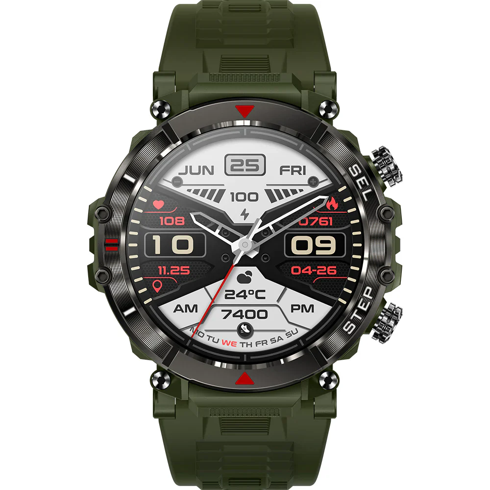 Active Pro Call+ XL Connect Smart Watch with 3 Band Options Black - Image 7