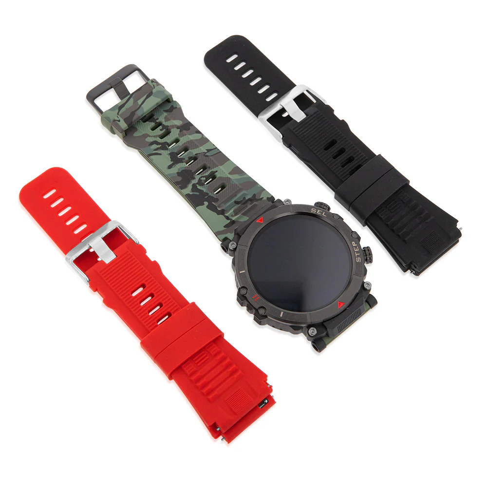 Active Pro Call+ XL Connect Smart Watch with 3 Band Options Grey - Image 10