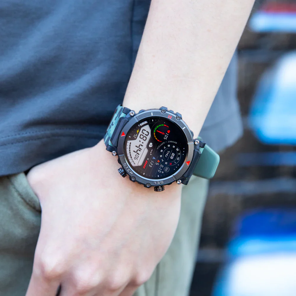 Active Pro Call+ XL Connect Smart Watch with 3 Band Options Grey - Image 3