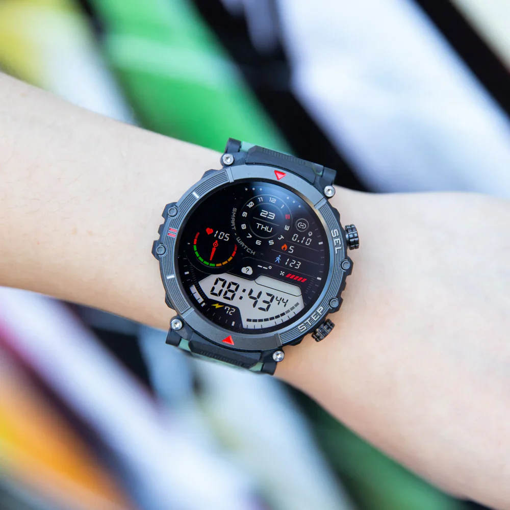 Active Pro Call+ XL Connect Smart Watch with 3 Band Options Grey - Image 4