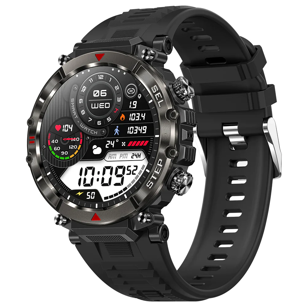 Active Pro Call+ XL Connect Smart Watch with 3 Band Options Grey - Image 7