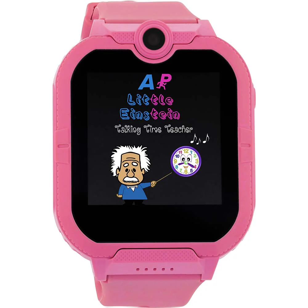 Active Pro Little Einstein Talking Time Teacher Kids Pink Smart Watch - Image 2