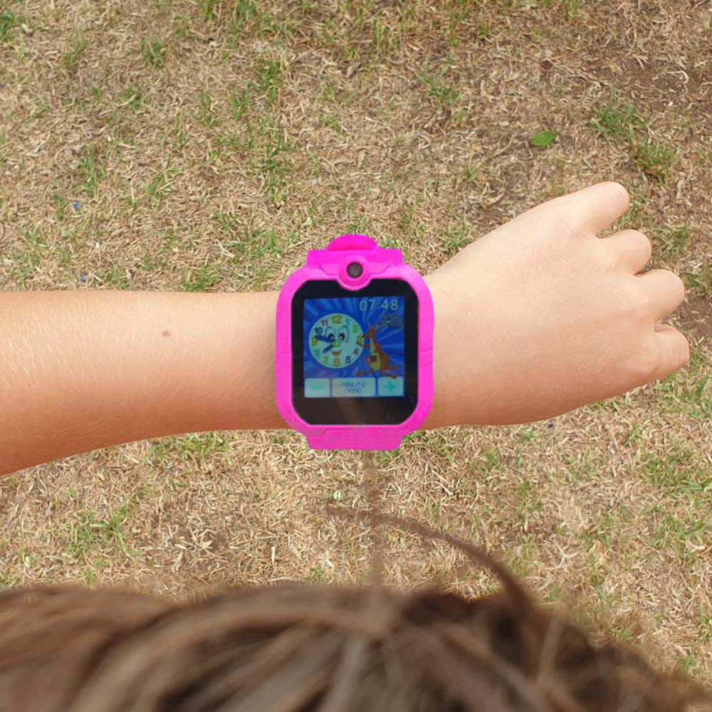 Active Pro Little Einstein Talking Time Teacher Kids Pink Smart Watch - Image 3
