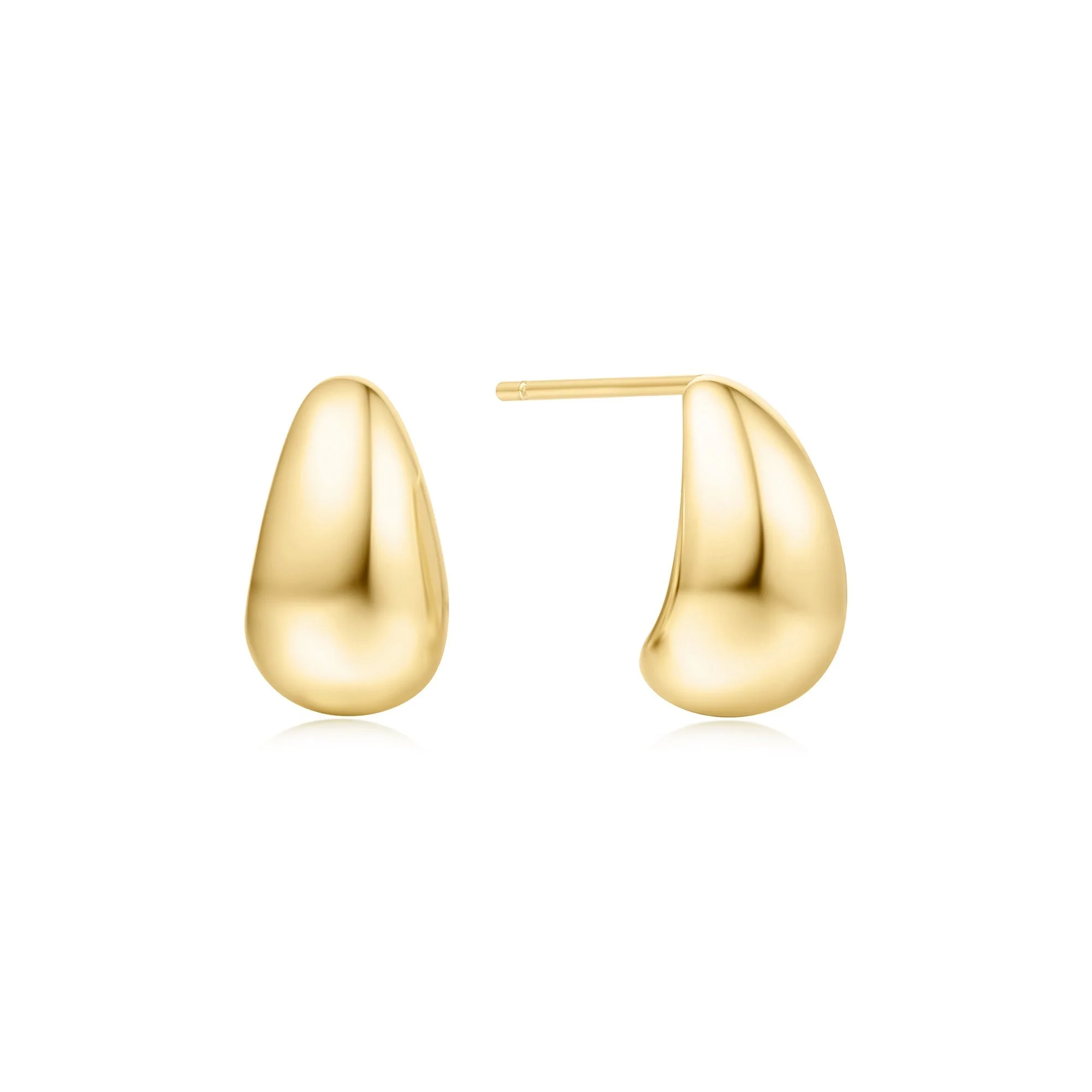 Ania Haie Gold Small Dome Hoop Earrings