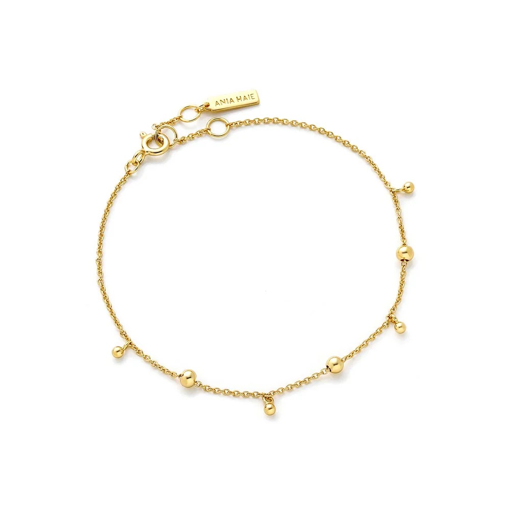 Modern Drop Balls Bracelet - B002-03G
