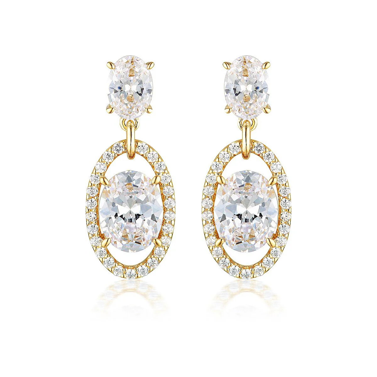 Aurora Heaven Earrings Gold - IE979G