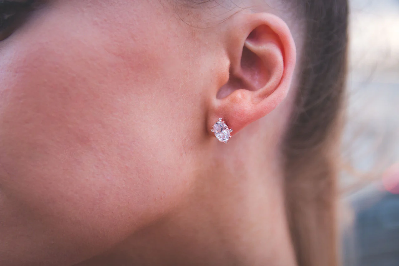 Aurora Southern Lights Earrings Rose Gold - IE975RG - Image 2