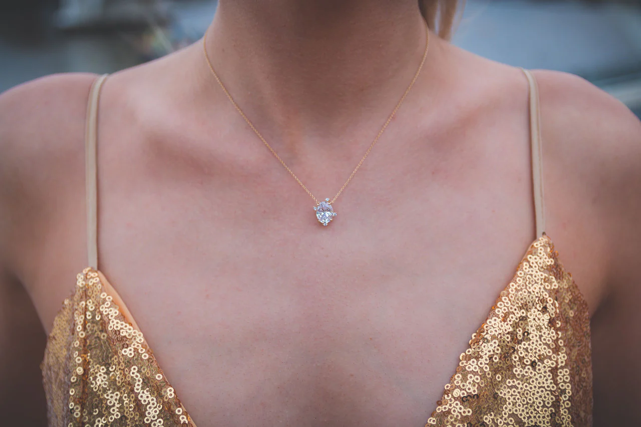 Aurora Southern Lights Pendant Gold - IP831G - Image 2