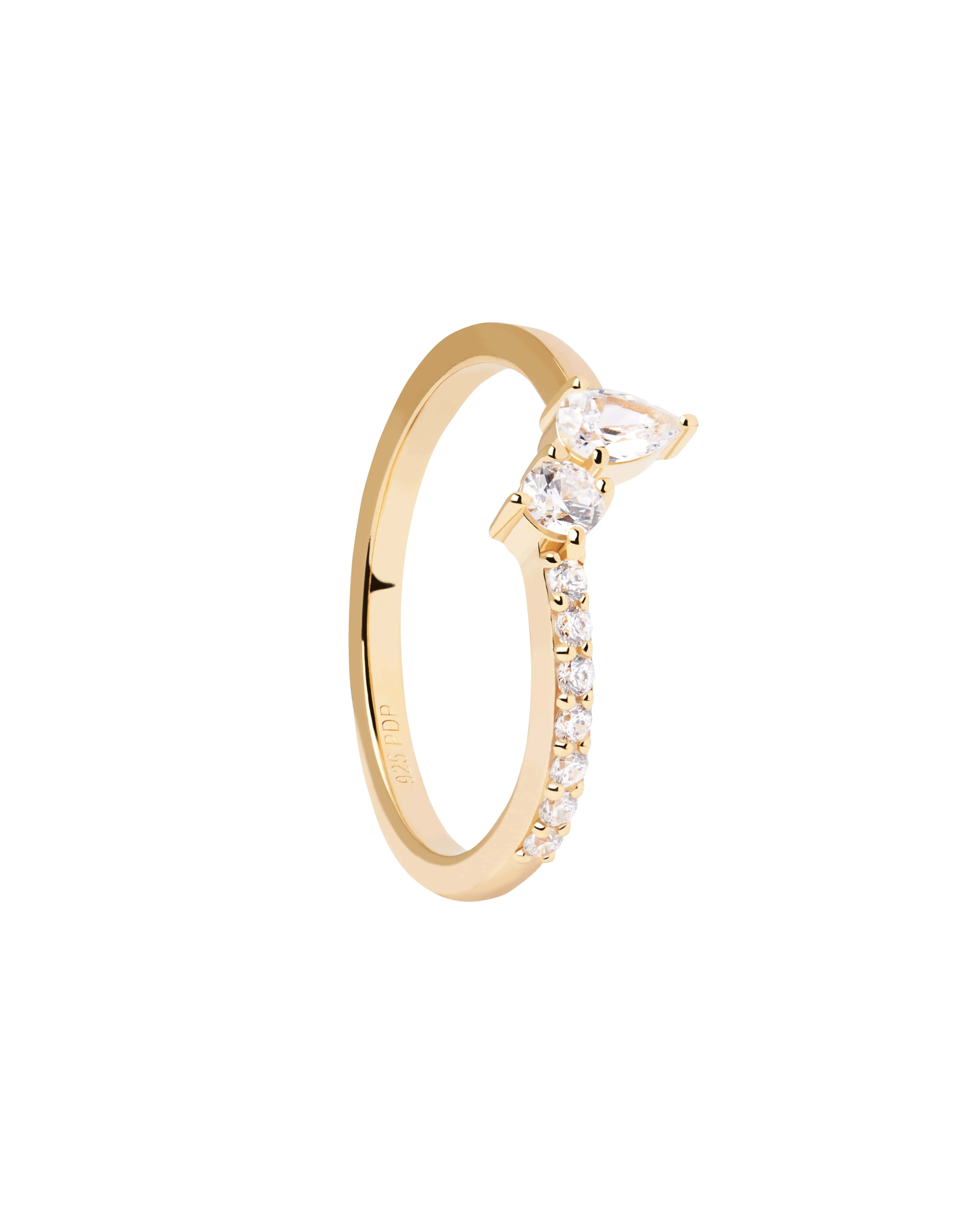 Ava Gold Ring Size 14