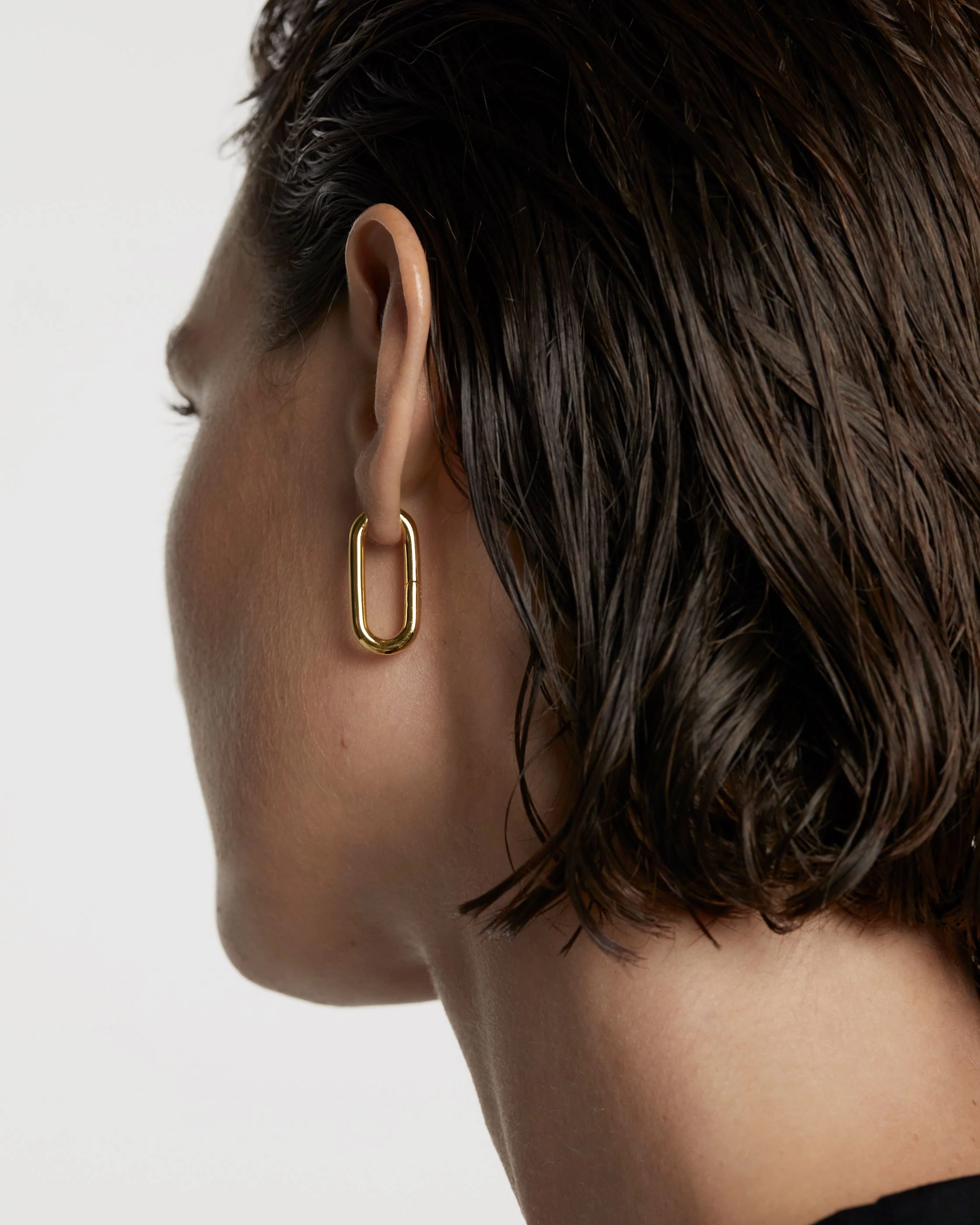 Beat Hoop Earrings - Image 2