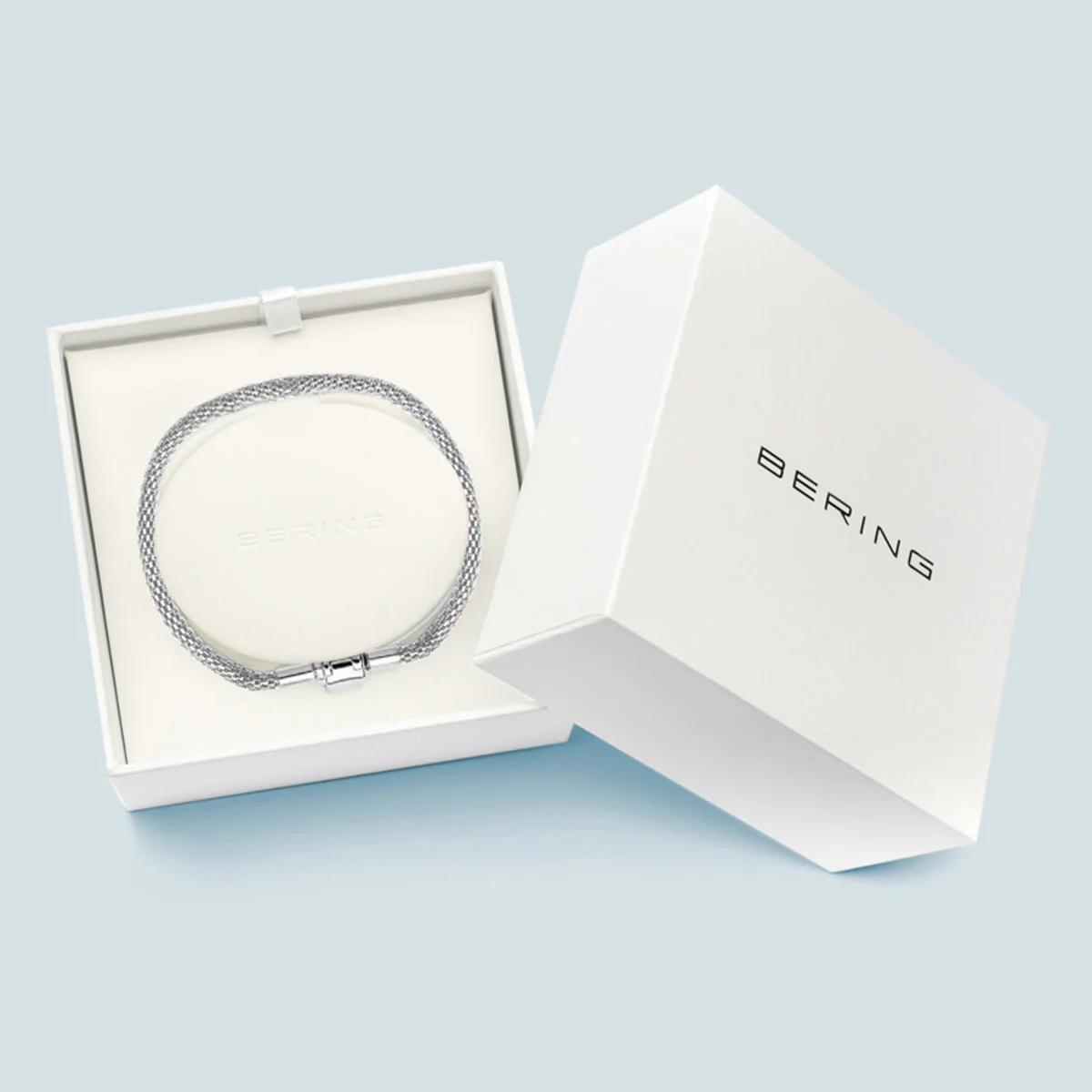 BERING Arctic Symphony Silver Bracelet Large - Image 2