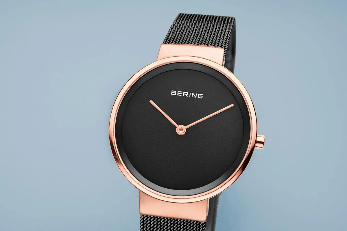 Bering Classic Brushed Gold 31mm Watch - Image 5