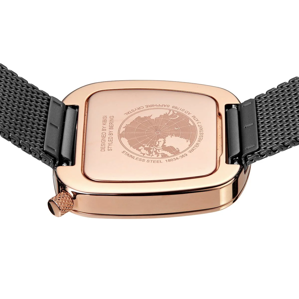 Bering Ladies Pebble Grey Watch - Image 8