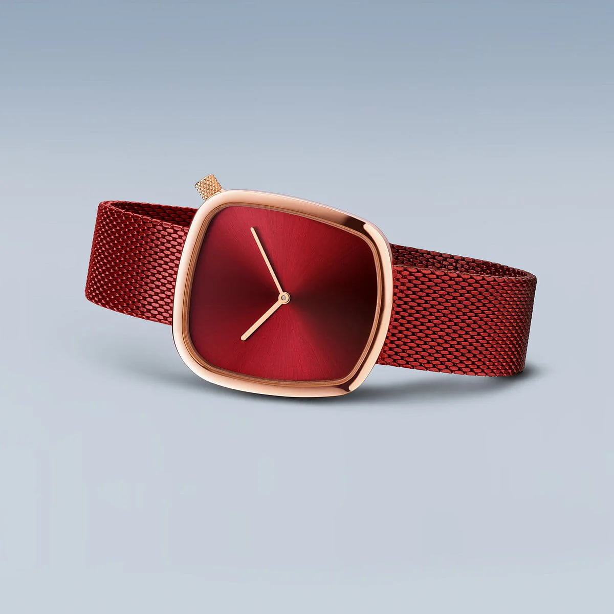 Bering Ladies Pebble Red Watch - Image 2