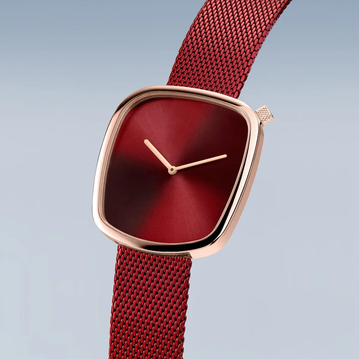 Bering Ladies Pebble Red Watch - Image 3