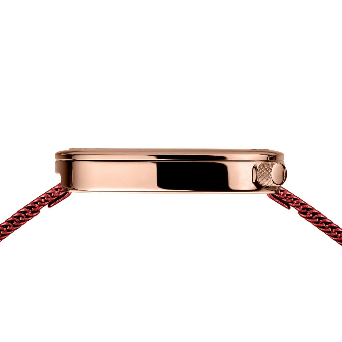 Bering Ladies Pebble Red Watch - Image 7