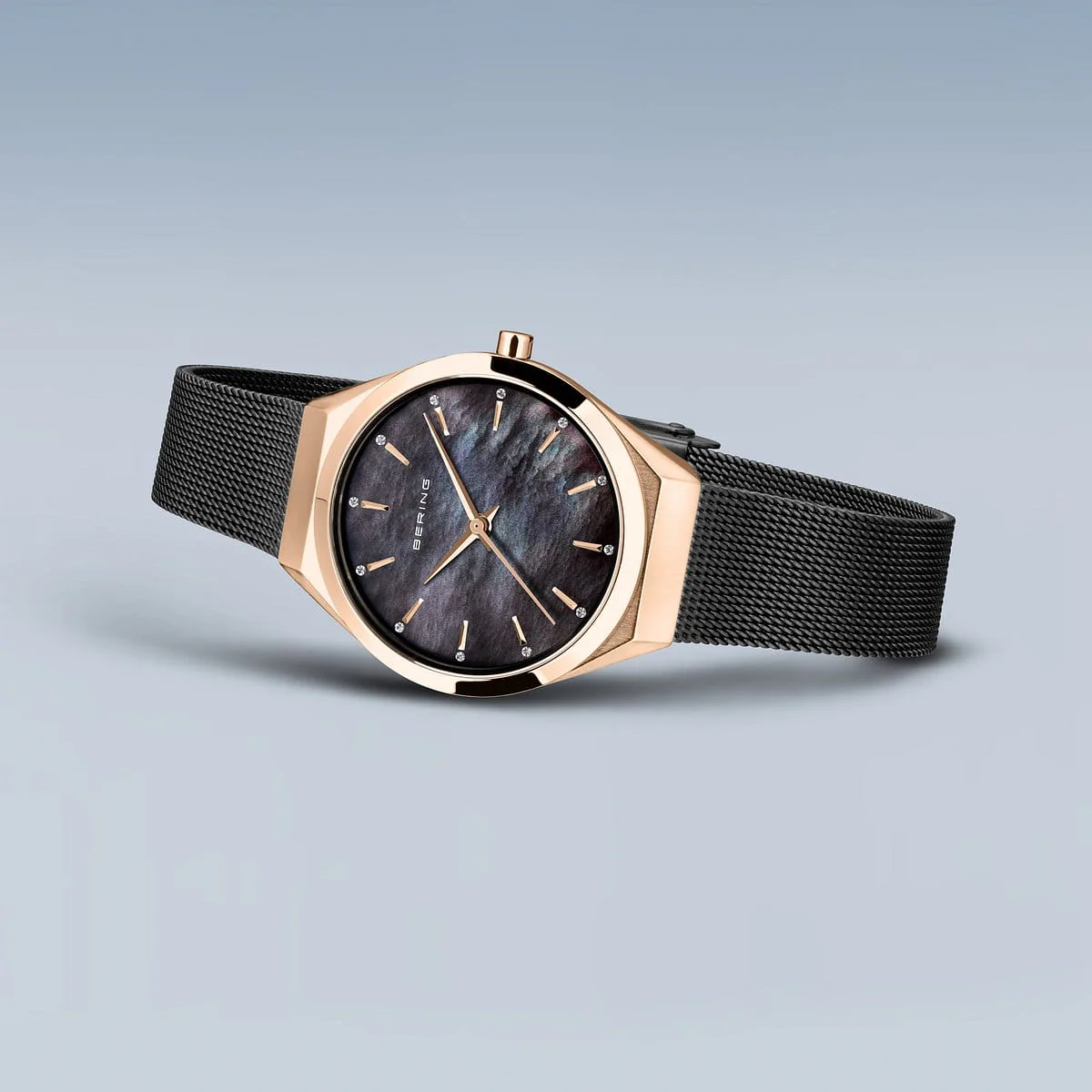 Bering Ladies Ultra Slim Mother of Pearl Watch - Image 3