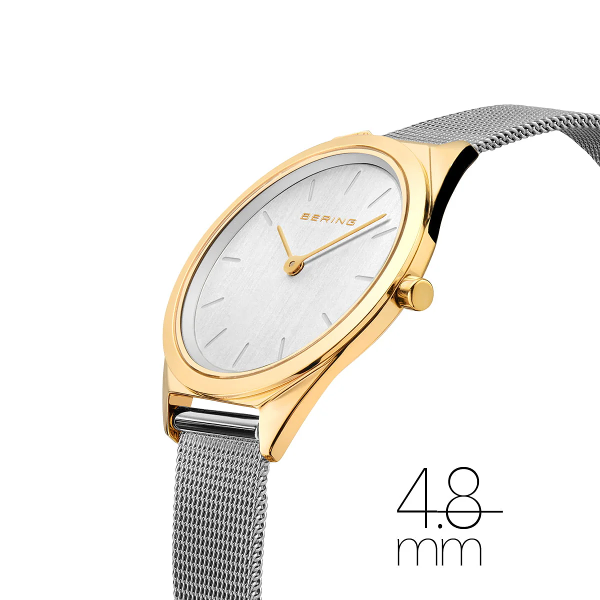 Bering Ladies Ultra Slim Silver Watch - Image 2