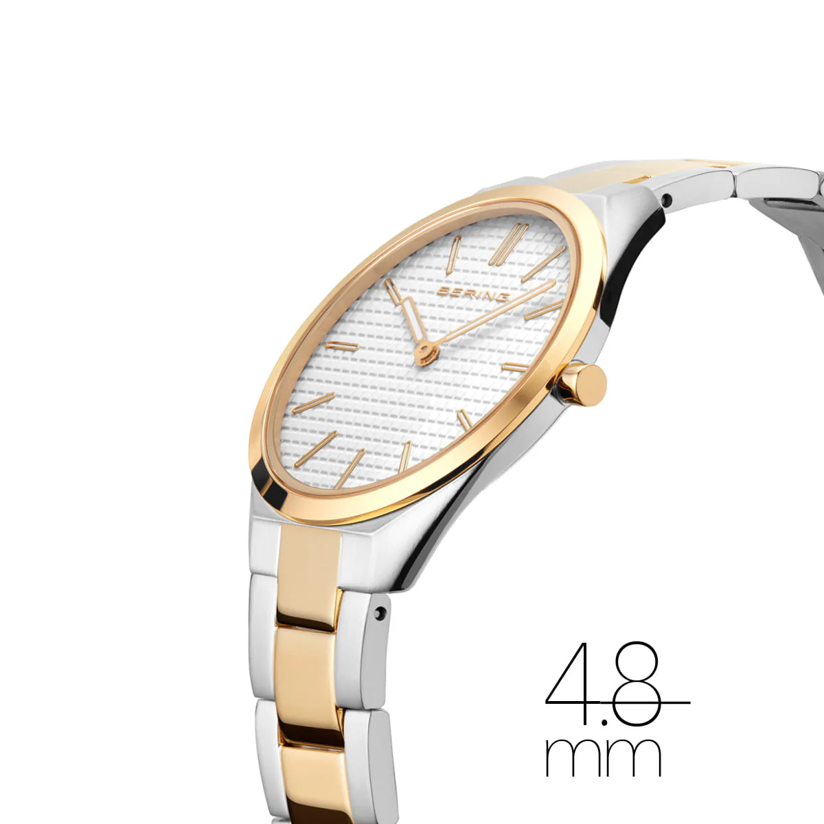Bering Ladies Ultra Slim Two Tone Watch - Image 2