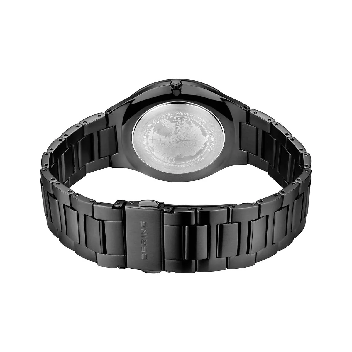 Bering Men's Titanium Green Watch - Image 4