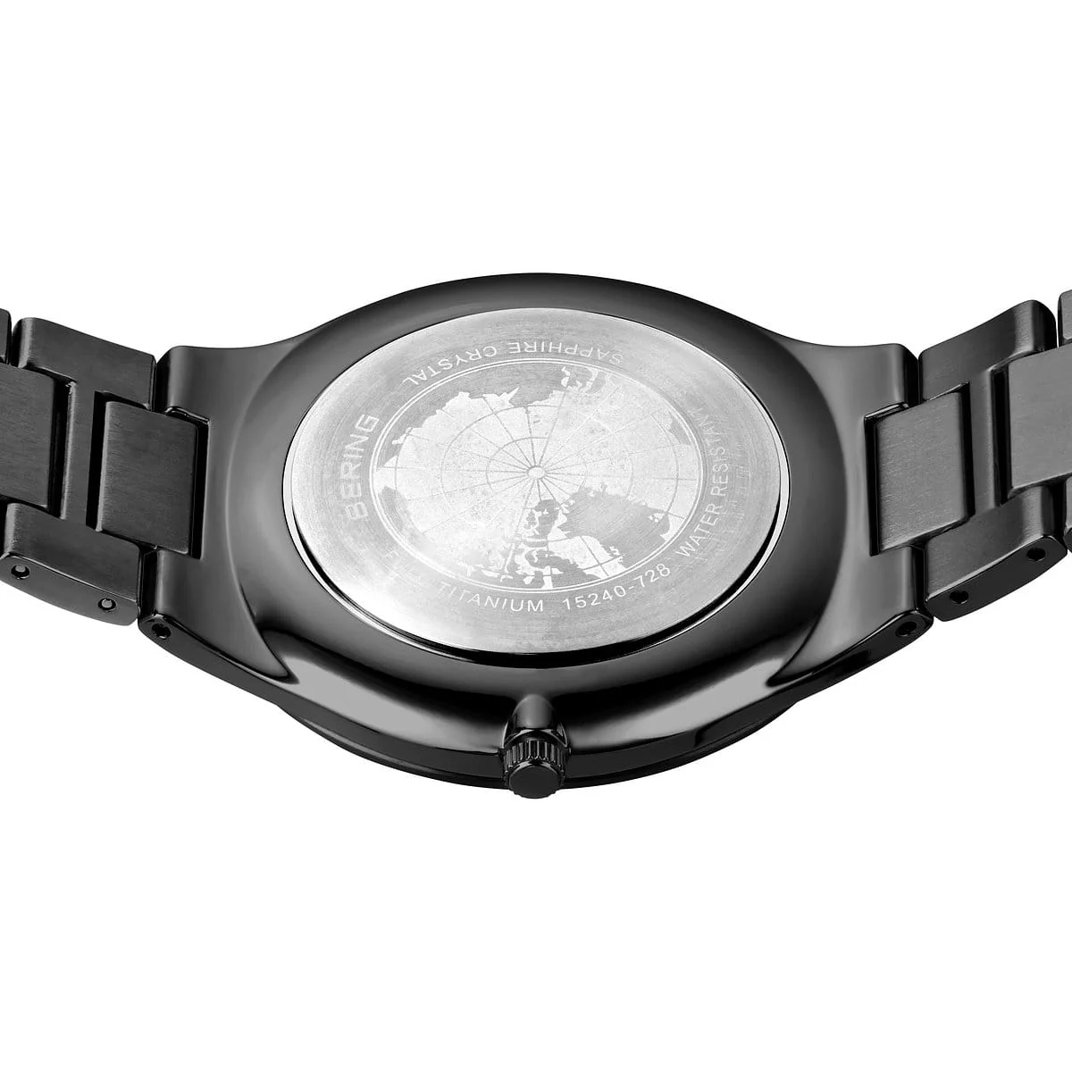 Bering Men's Titanium Green Watch - Image 5