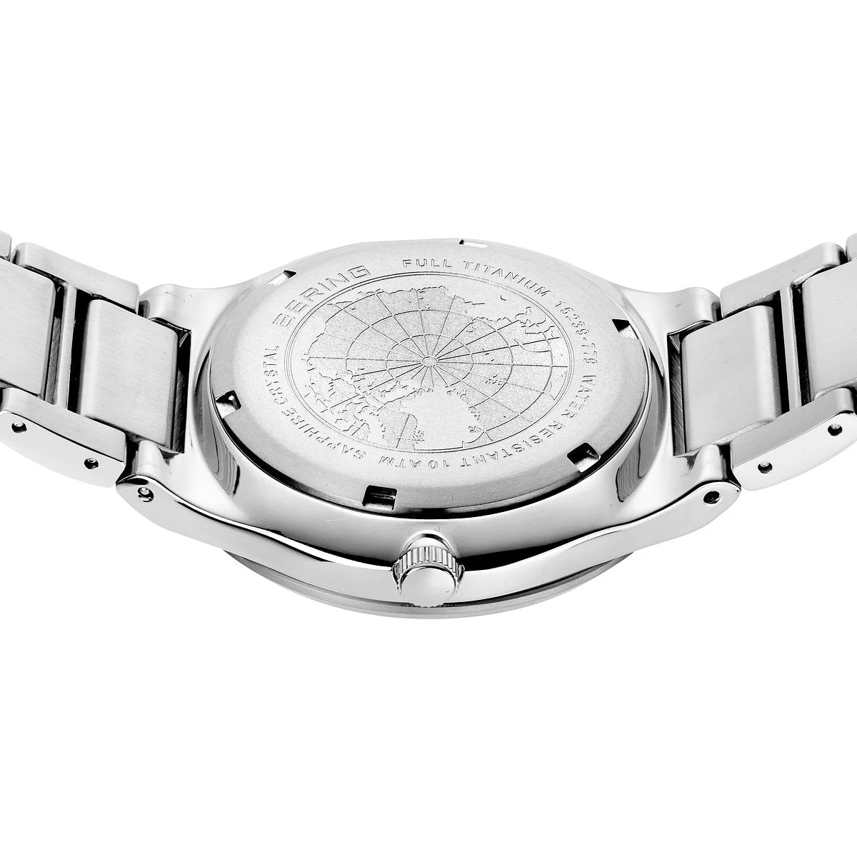 Bering Solar 39mm Grey Titanium Links Strap Watch - Image 6