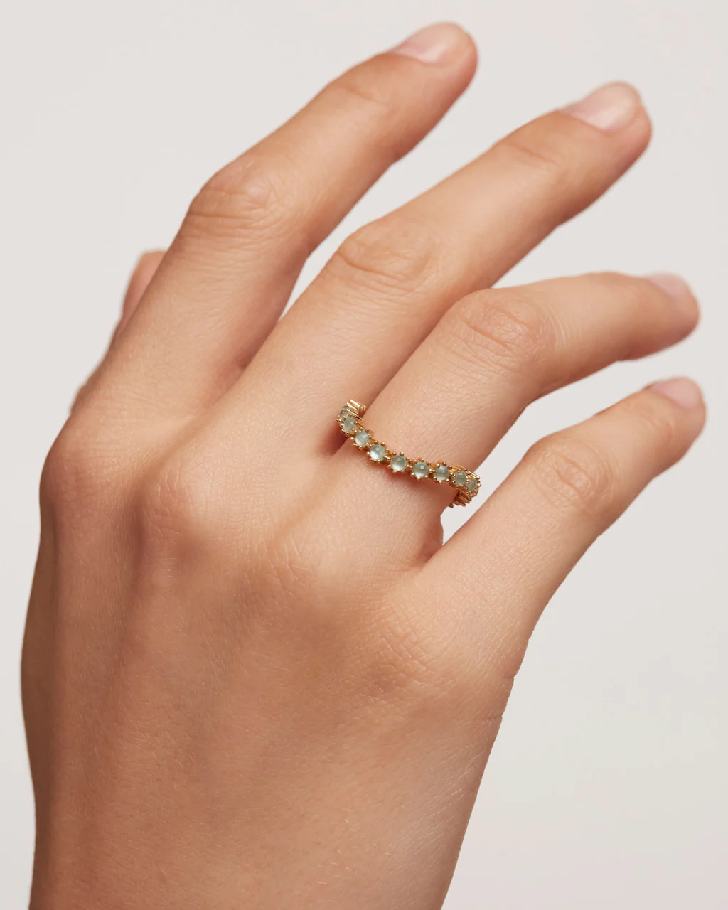 Blue Tide Gold Ring - AN01-460 - Image 2