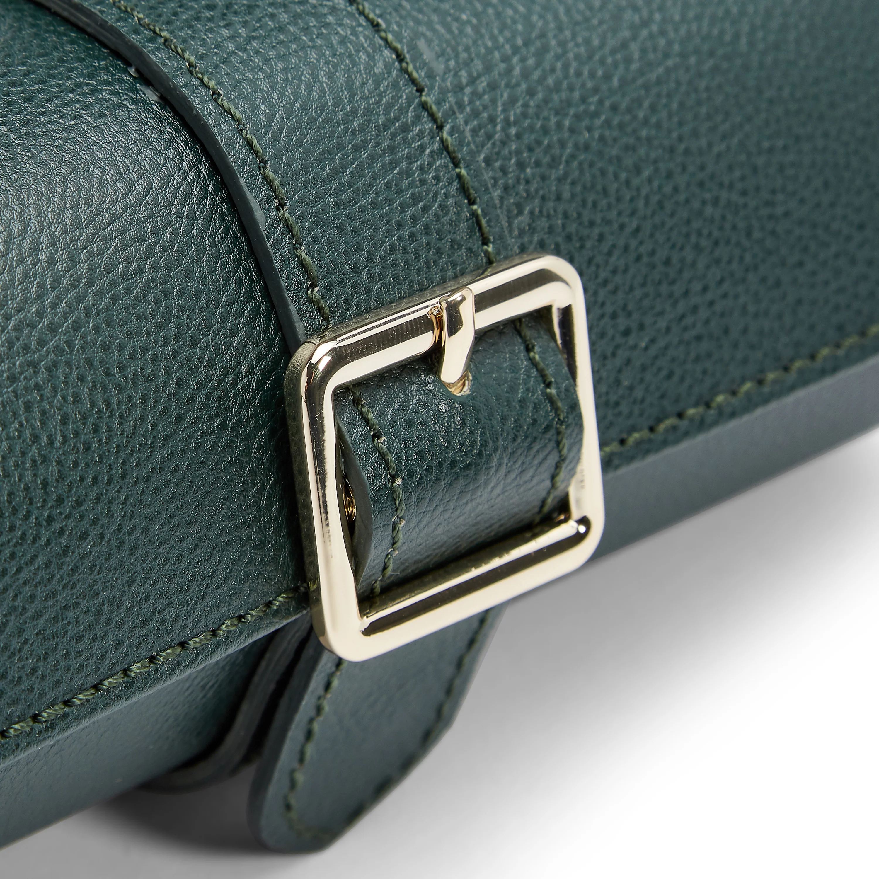 British Racing Green Triple Watch Roll - Image 7