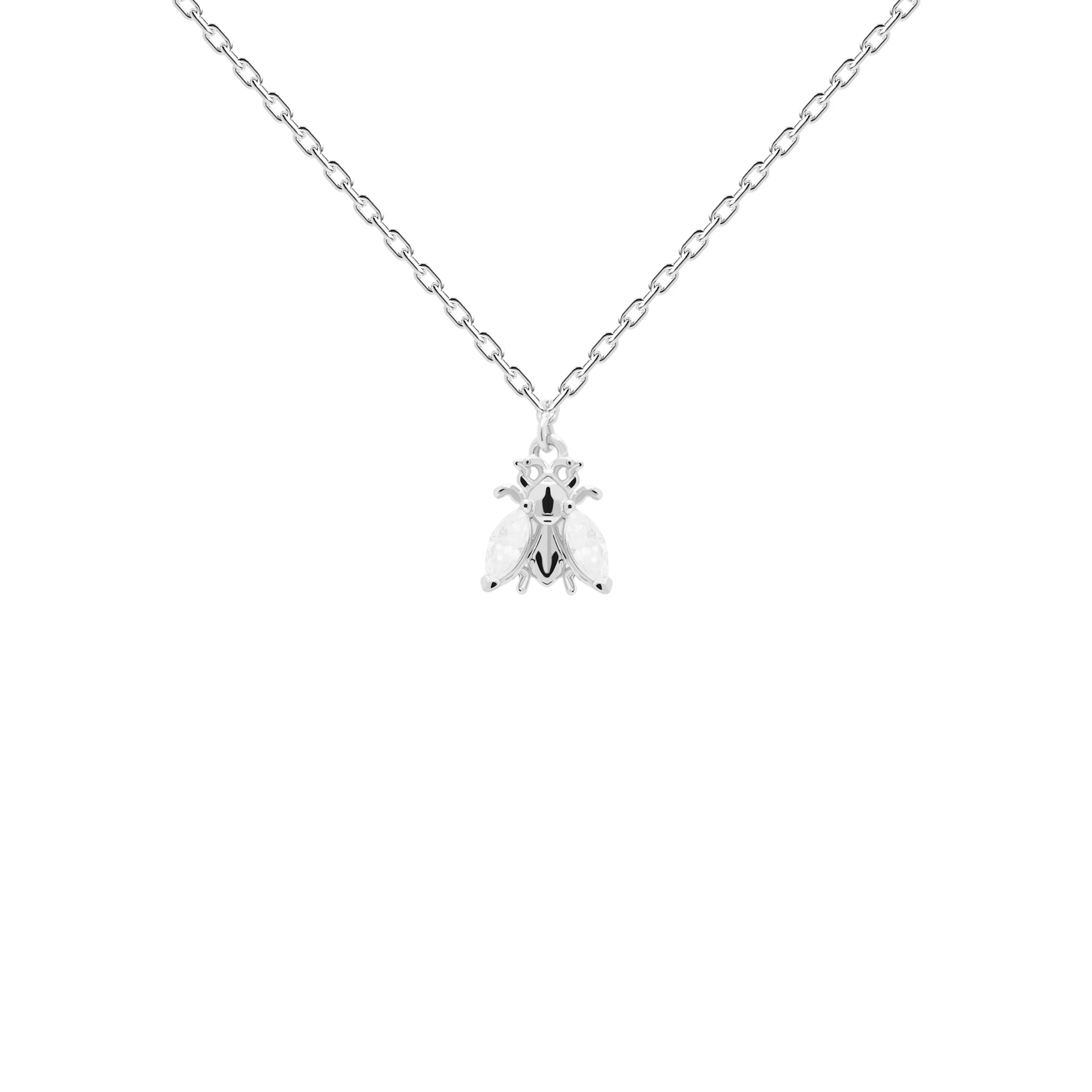Buzz Silver Necklace - CO02-233-U