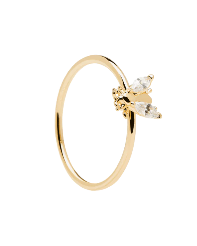 Buzz Yellow Gold Ring - AN01-218