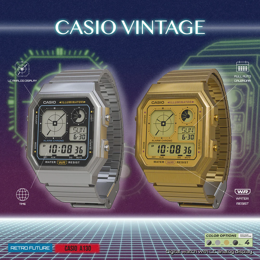 Casio Vintage A130WEG-9A - Image 2
