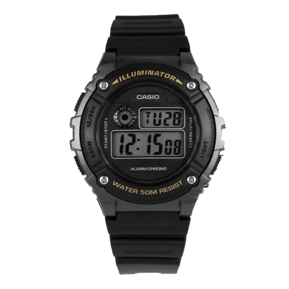 Casio W216H-1B Digital Watch