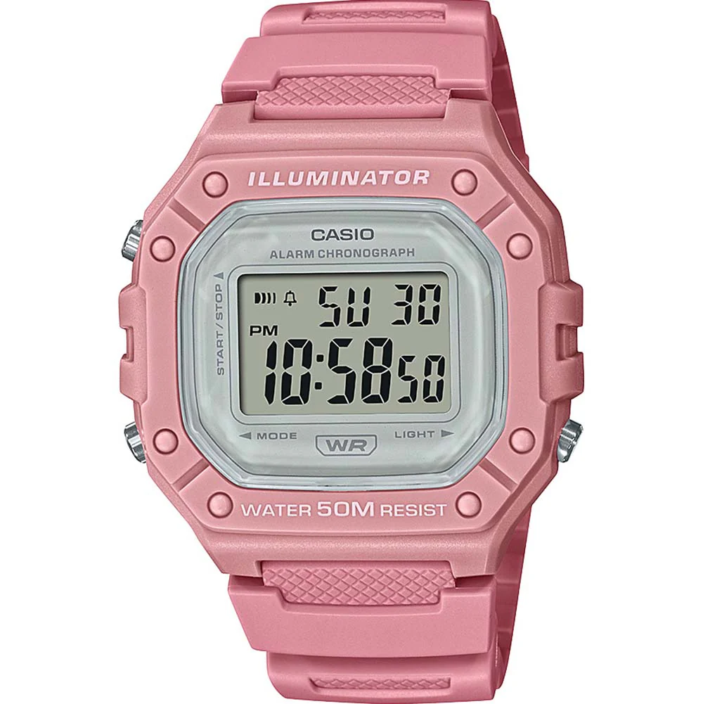 Casio W218HC-8A Digital
