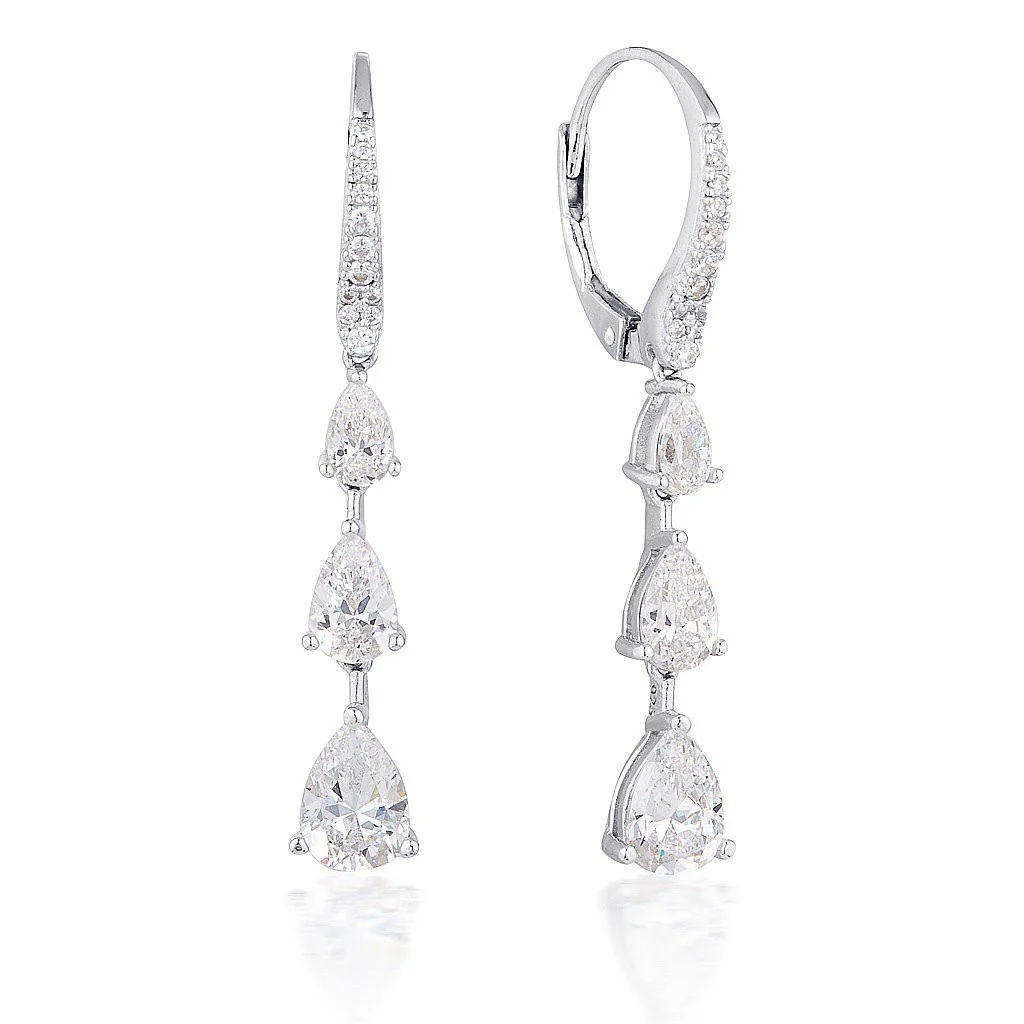 Chantelle Triple Teardrop Earring - 1 - IE822