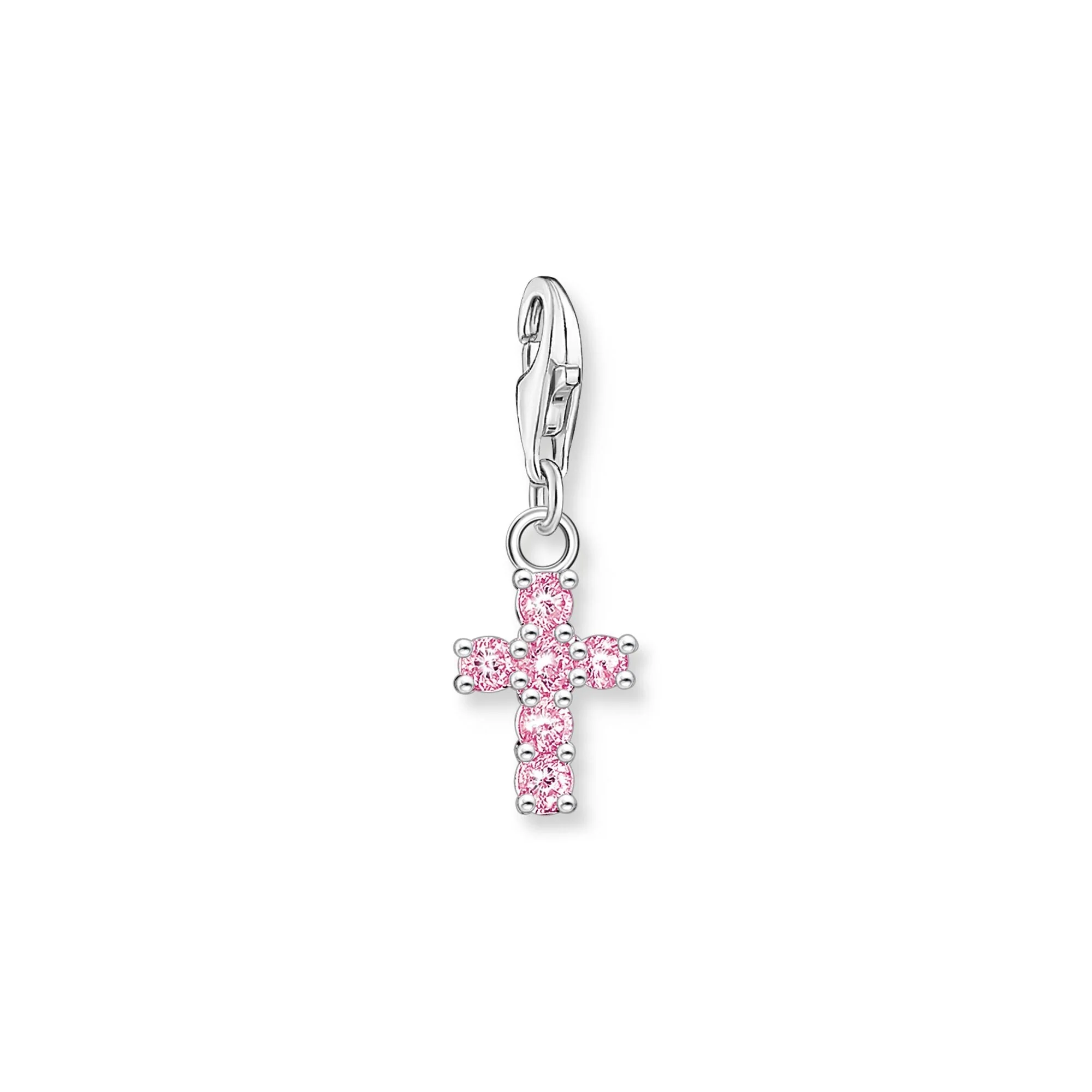 Charm Pendant Cross Silver