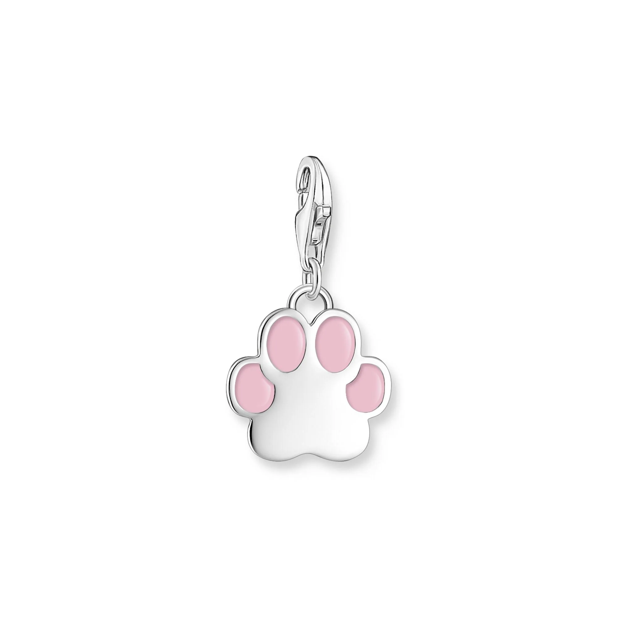 Charm Pendant Paw Silver