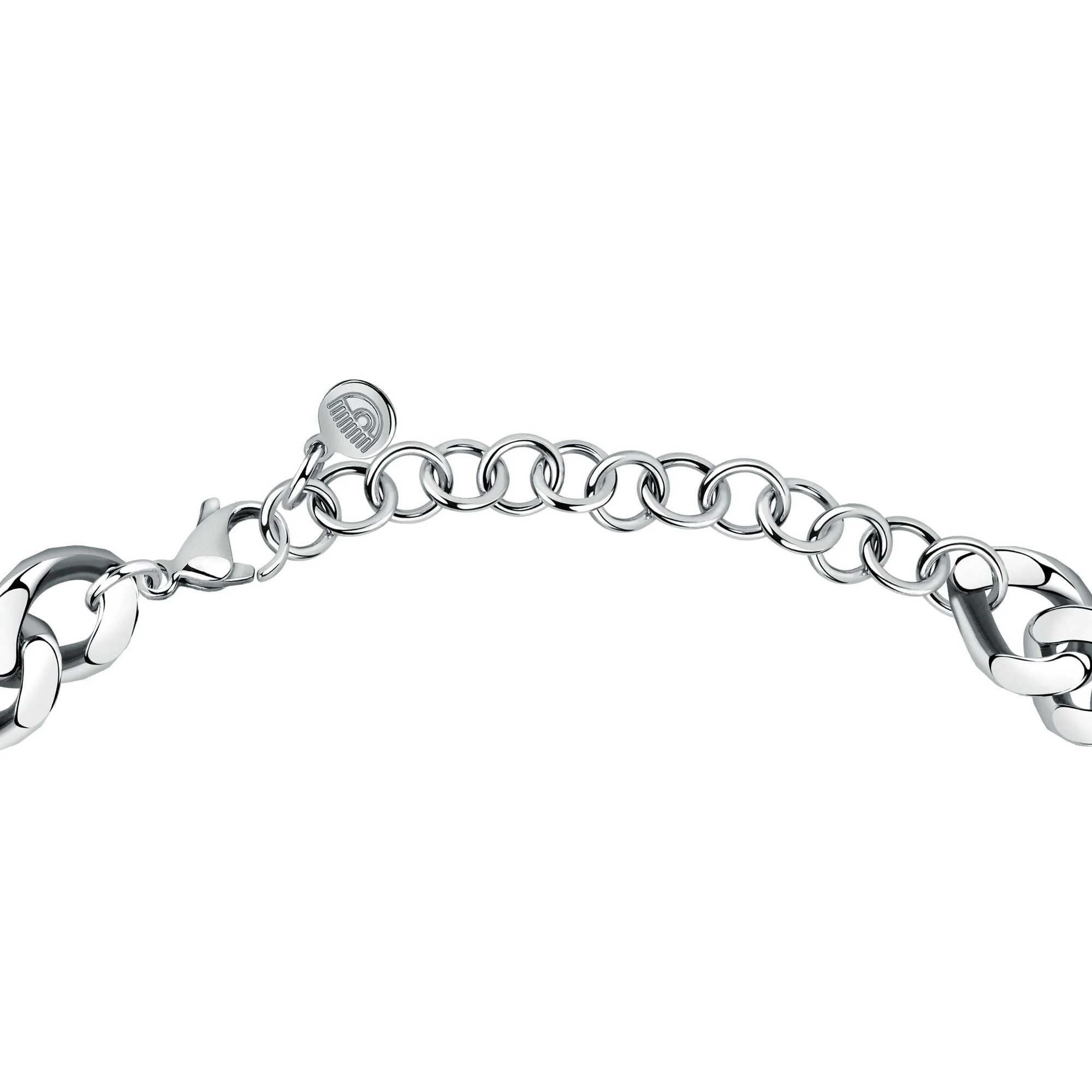 Chiara Ferragni Chain Collection Big Chain White Stone Necklace - Image 2