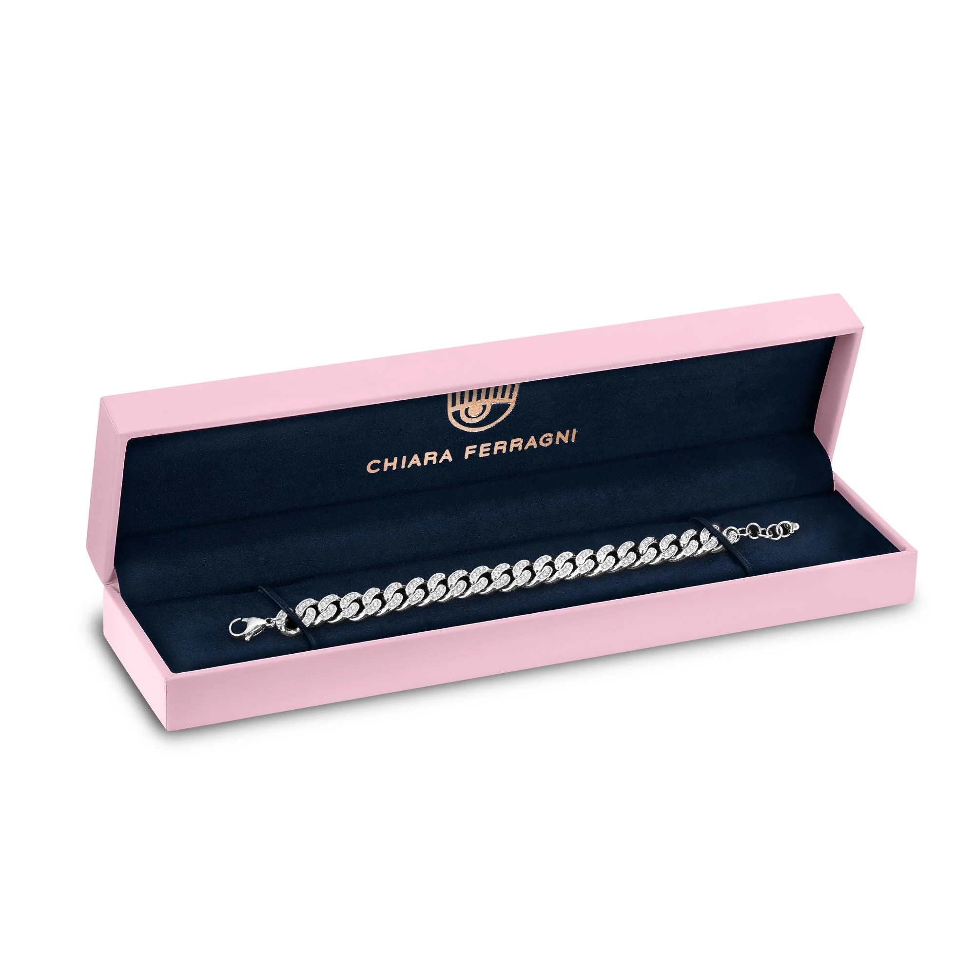 Chiara Ferragni Chain Collection Full Pave Bracelet - Image 4