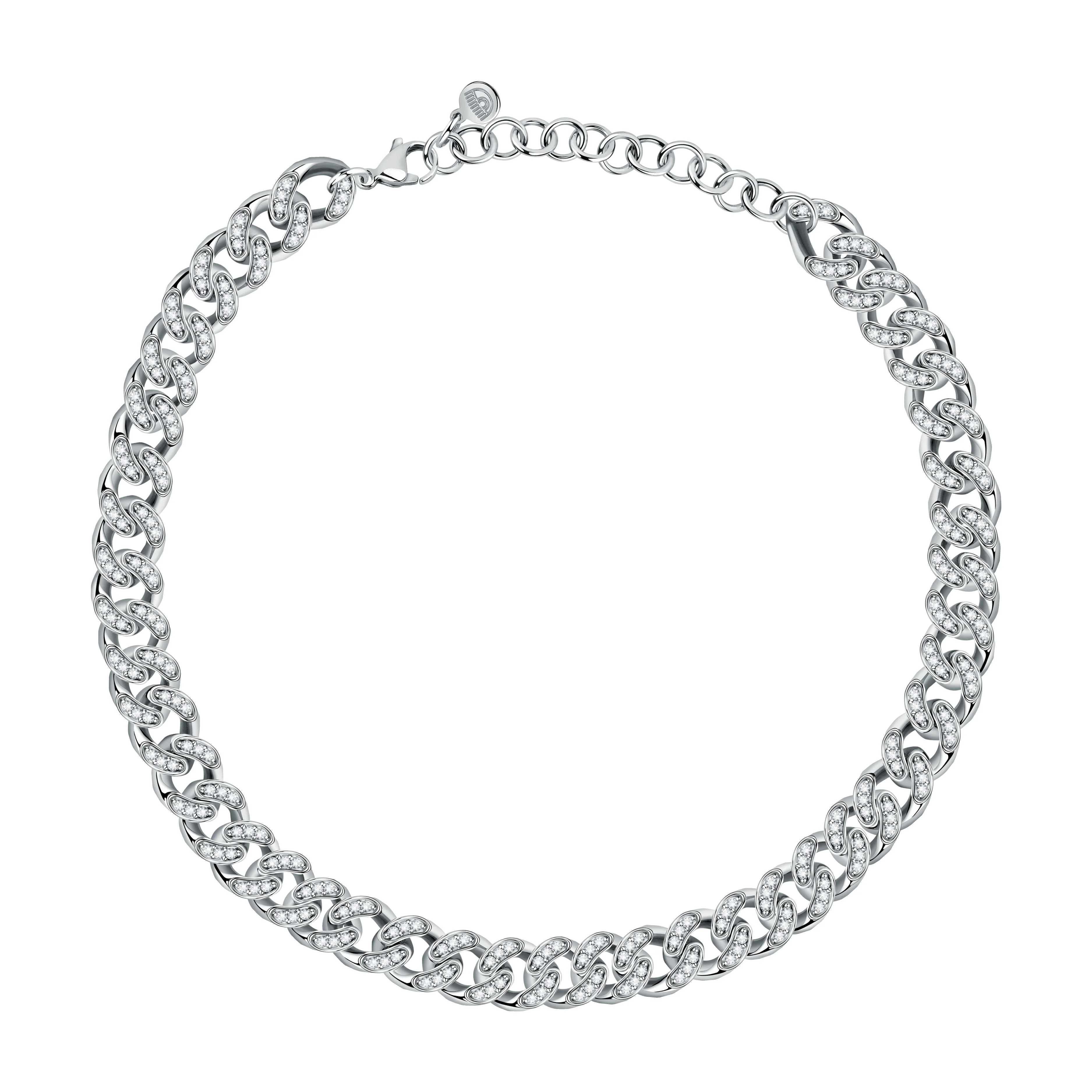 Chiara Ferragni Chain Collection Full Pave Necklace - Image 2