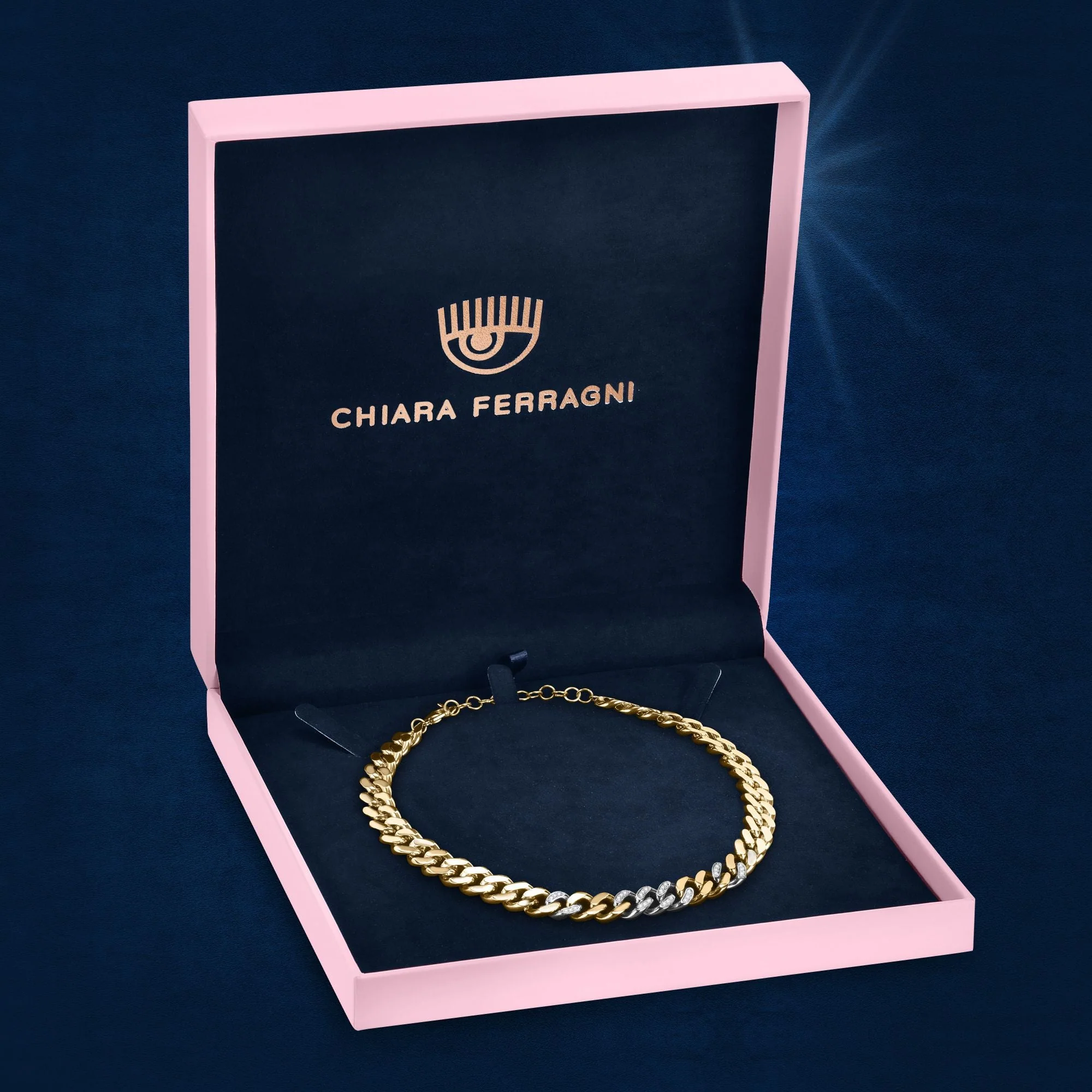 Chiara Ferragni Chain Collection Gold Necklace - Image 9