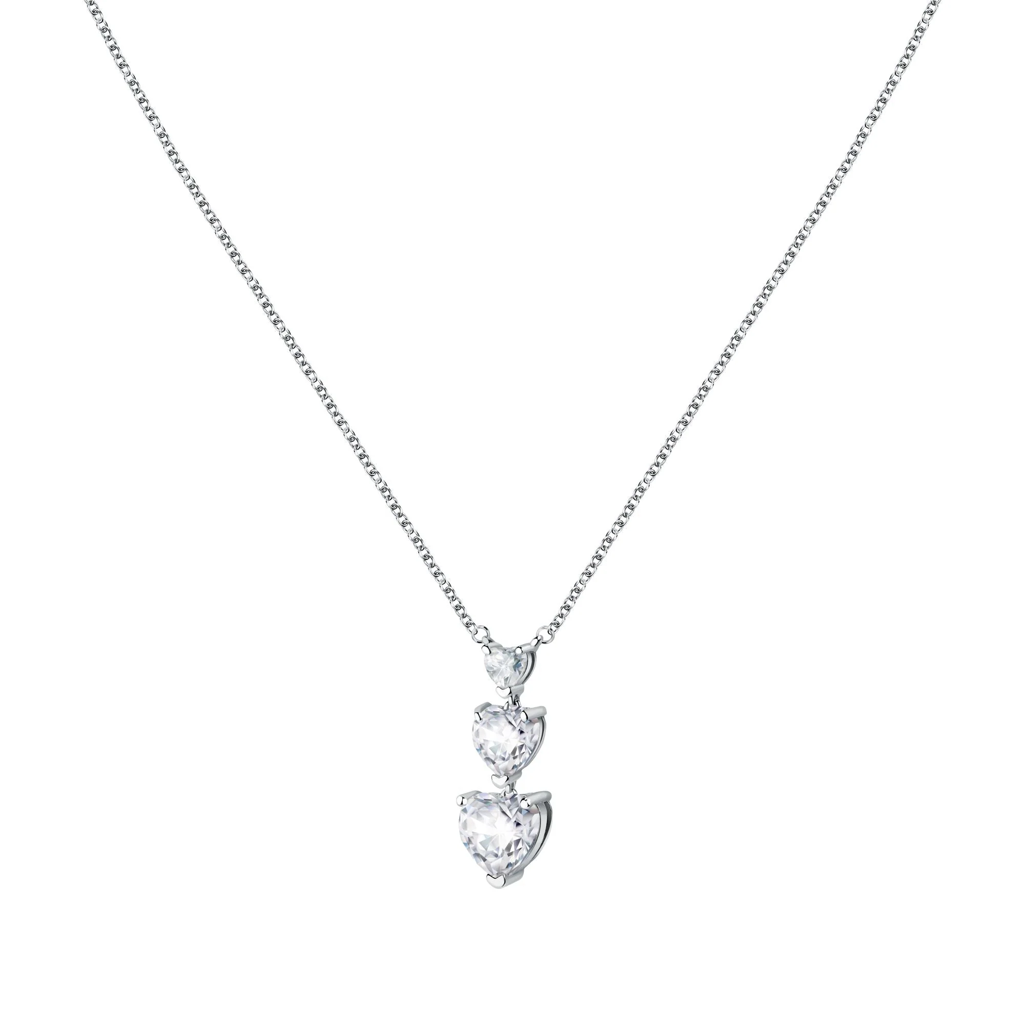 Chiara Ferragni Diamond Heart Silver Pendant - Image 3