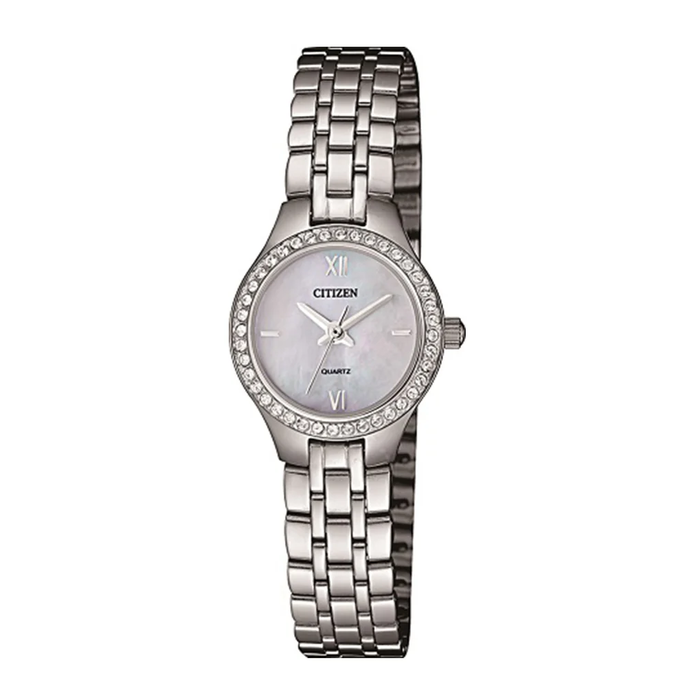 Citizen EJ614057D Silver Swarovski Crystal Ladies Watch
