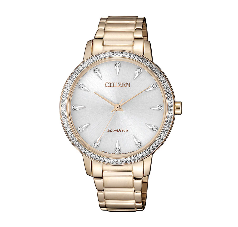 Citizen FE7043-55A Rose Gold Stainless Steel Womens Watch